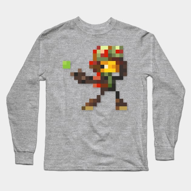 Raz low-res pixelart Long Sleeve T-Shirt by JinnPixel